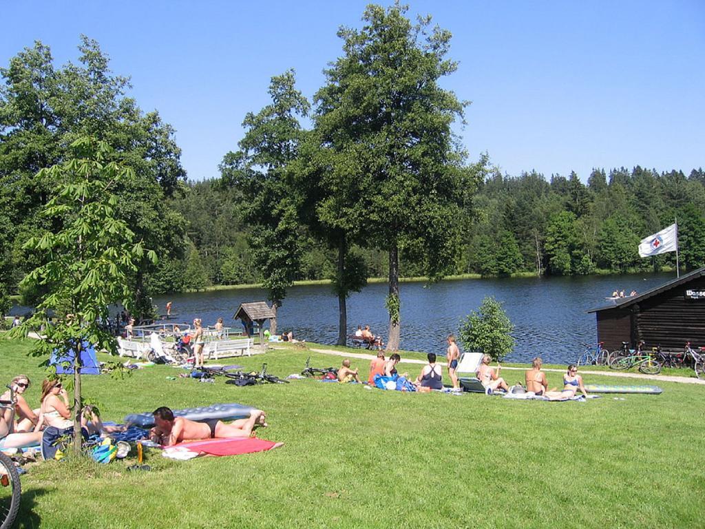 Ferienwohnung Brunner - Haus Am See Nagel Exteriör bild